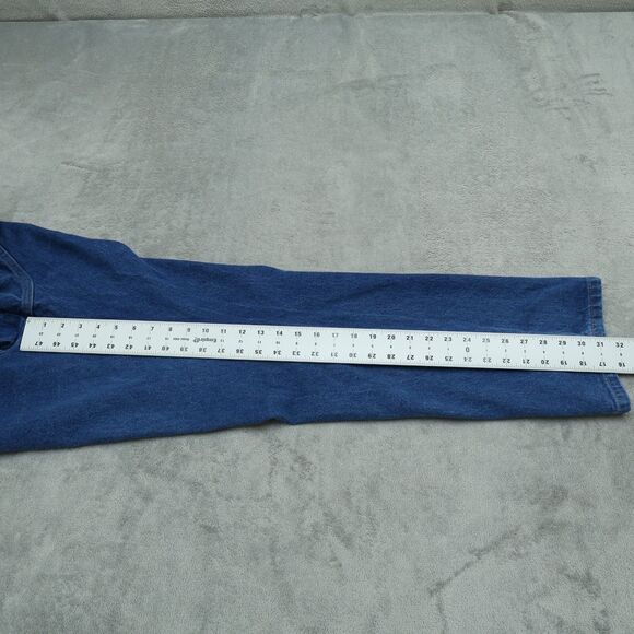 Wrangler 13MWZ Jeans Mens Size-40 Blue (38x32 actual) Original Cowboy Cut Denim - Picture 13 of 13